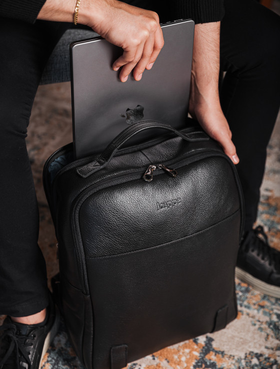 Mochilas de couro legítimo para o dia a dia